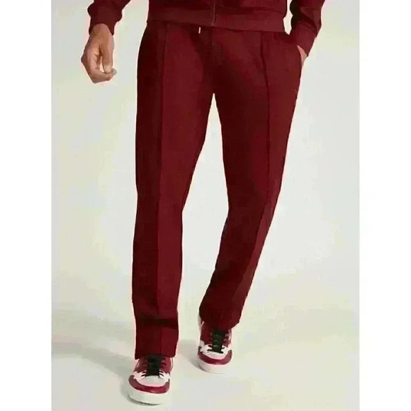 NEW! Guess Men's M Eco Phil Triacetate Twill Long Pant In Vino MSRP $148 - Picture 1 of 1